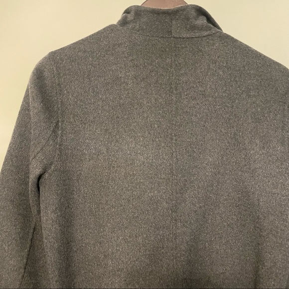 JOSEPH gray belted coat cashmere wool blend sz40 - Picture 9 of 10